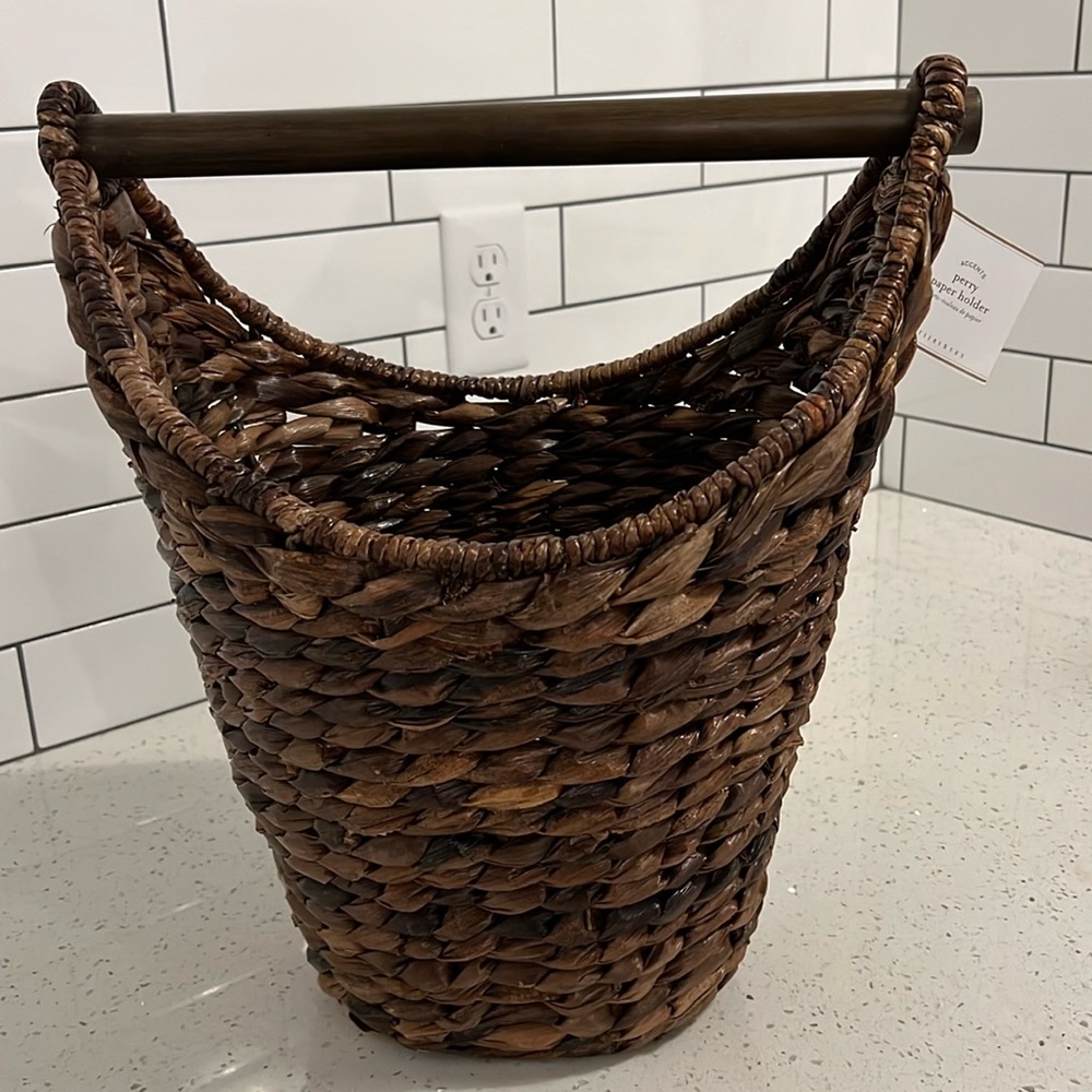 Pottery barn perry paper holder NWT
